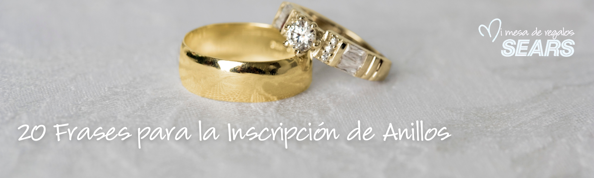 20 Frases para la Inscripci n de Anillos Mi Mesa de regalos SEARS